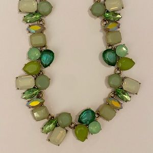 J. Crew gem necklace